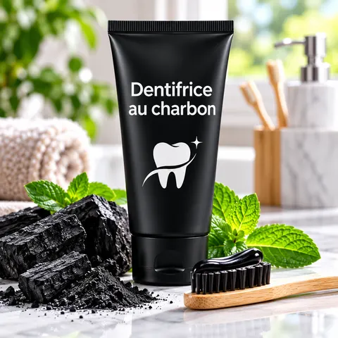 Dentifrice au charbon