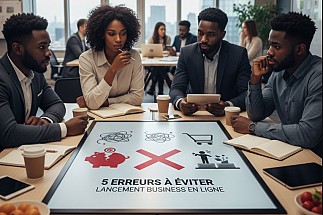5 erreurs à éviter lorsque vous lancez votre business en ligne