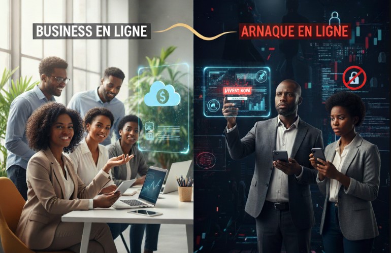 Business en ligne ou arnaque en ligne ? Comment faire la différence en 2025