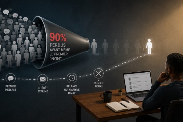 90% des prospects MLM sont perdus avant même le premier 